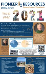 Image of the 2021 Annual Report page